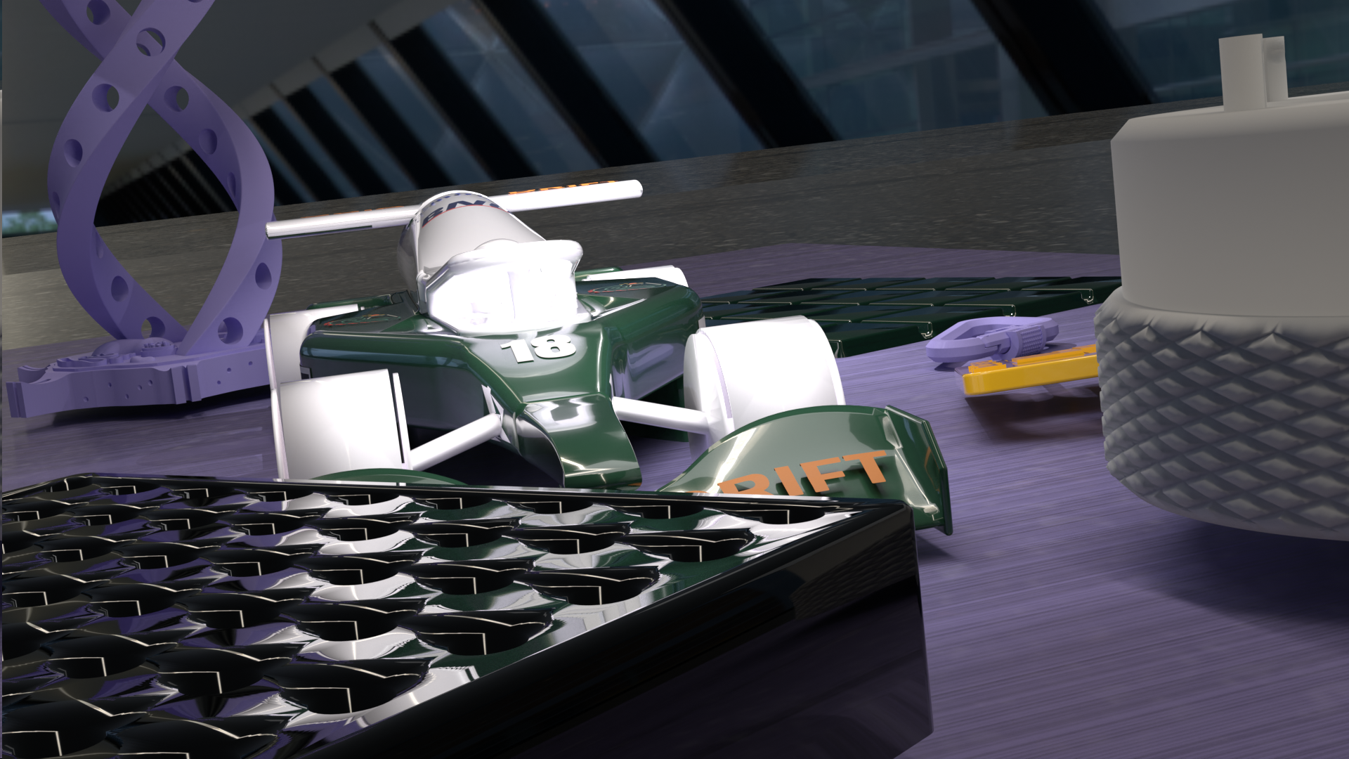 GuiaDrift Racing Car on Track Inspiration