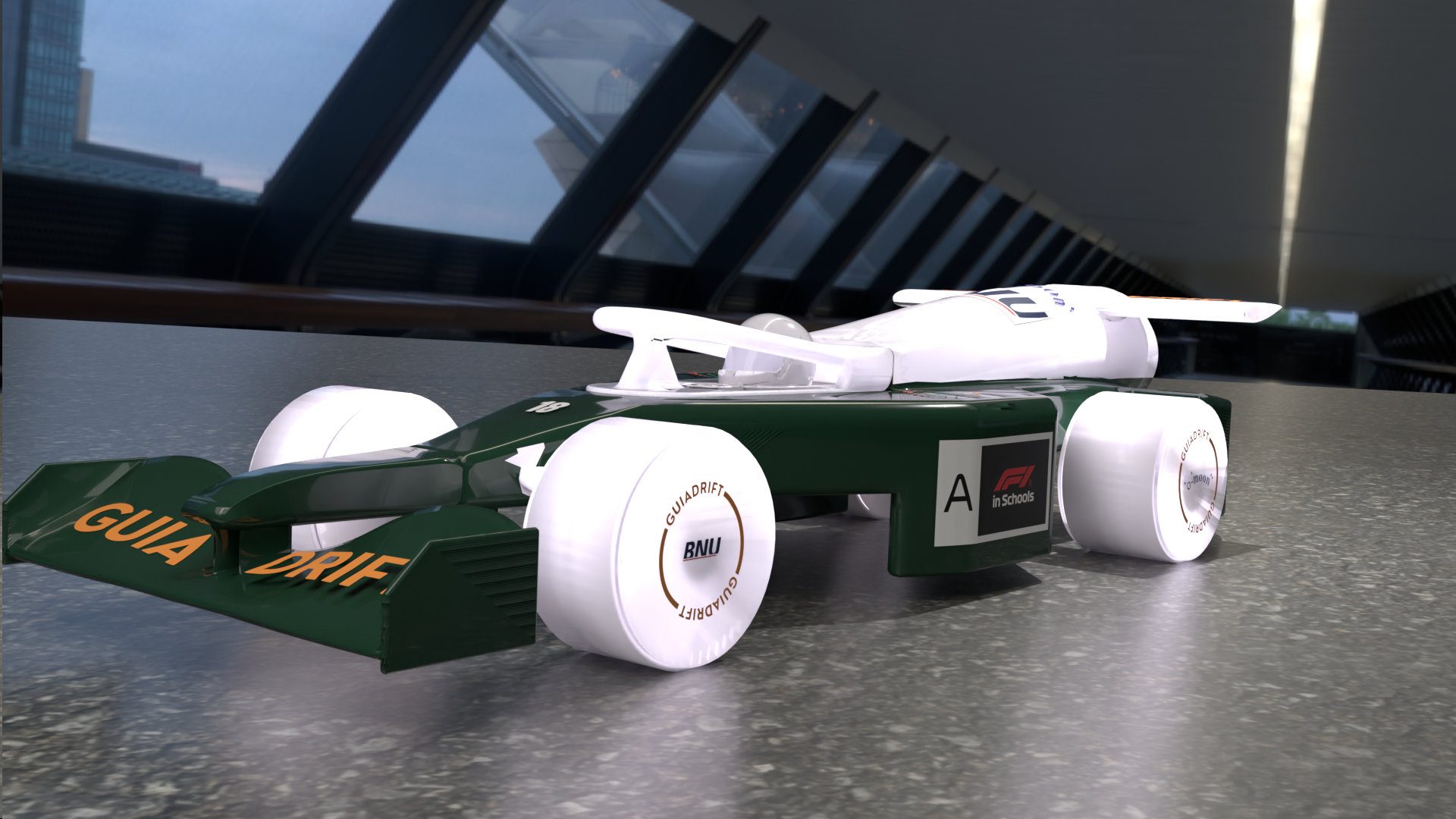GuiaDrift F1 in Schools Team Promotional Image